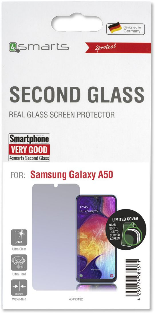 4Smarts Second Glass Limited Cover Samsung Galaxy A50 afbeelding 1