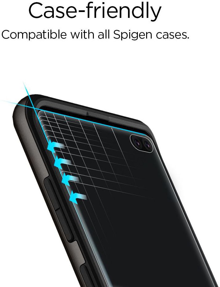 Spigen Film Neo Flex Screen Protector Samsung Galaxy S10 Plus afbeelding 3