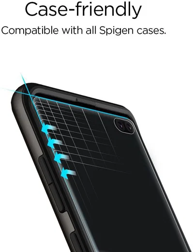 Spigen Film Neo Flex Screen Protector Samsung Galaxy S10 Plus afbeelding 3