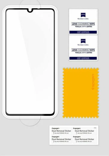 Spigen Huawei P30 Tempered Glass Screen Protector Zwart afbeelding 6
