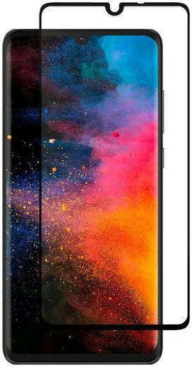 Spigen Huawei P30 Tempered Glass Screen Protector Zwart afbeelding 2
