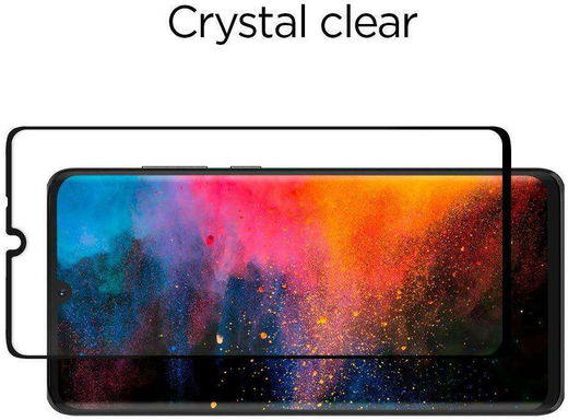 Spigen Huawei P30 Lite Tempered Glass Screen Protector Zwart afbeelding 2