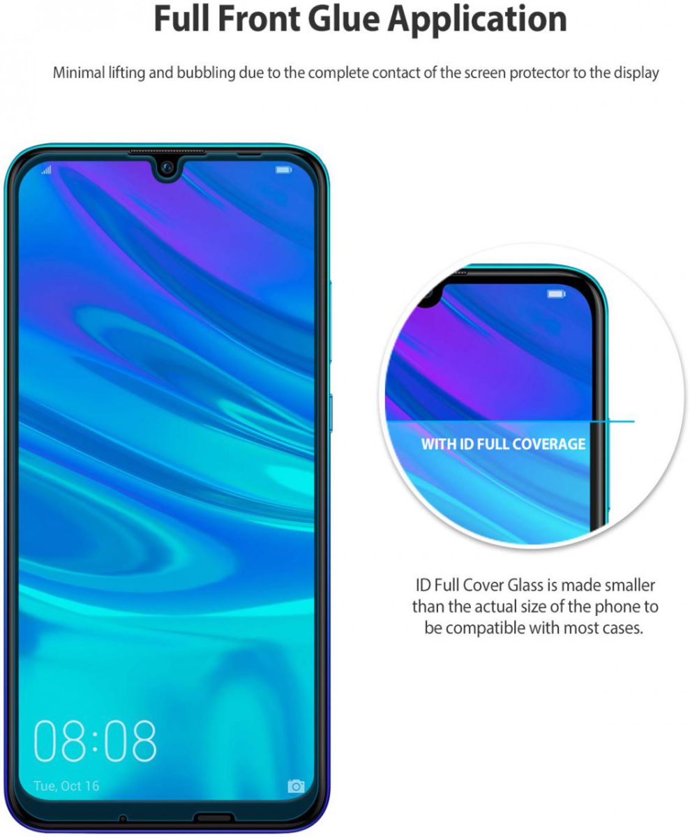 Ringke ID Huawei P Smart 2019 Tempered Glass afbeelding 6
