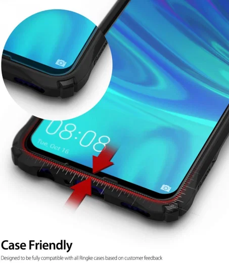 Ringke ID Huawei P Smart 2019 Tempered Glass afbeelding 7