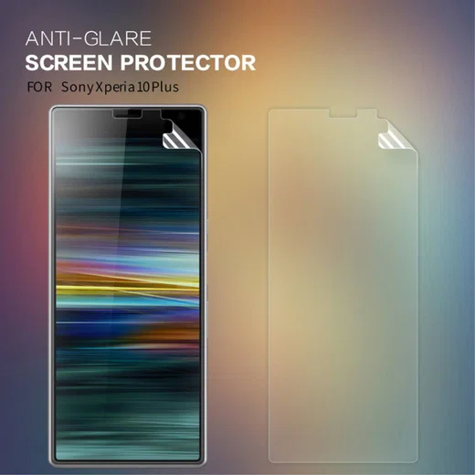 Nillkin Sony Xperia 10 Plus Anti-Glare Display Folie Screen Protector afbeelding 2
