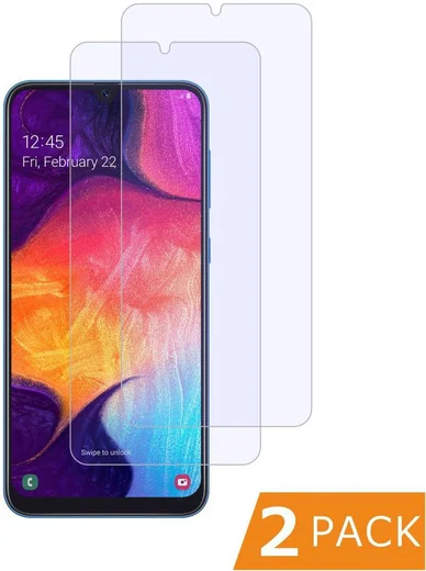 Samsung Galaxy A50 9H Tempered Glass Screen Protector (2 Pack) afbeelding 2