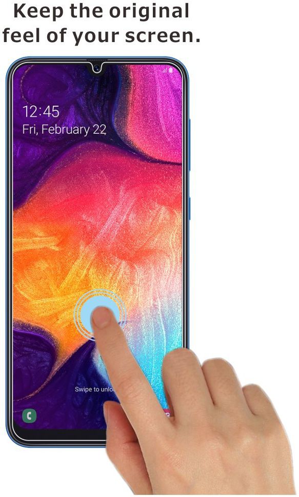 Samsung Galaxy A50 9H Tempered Glass Screen Protector (2 Pack) afbeelding 4