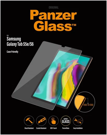 PanzerGlass Edge to Edge Samsung Galaxy Tab S6 / S5e Screenprotector afbeelding 1