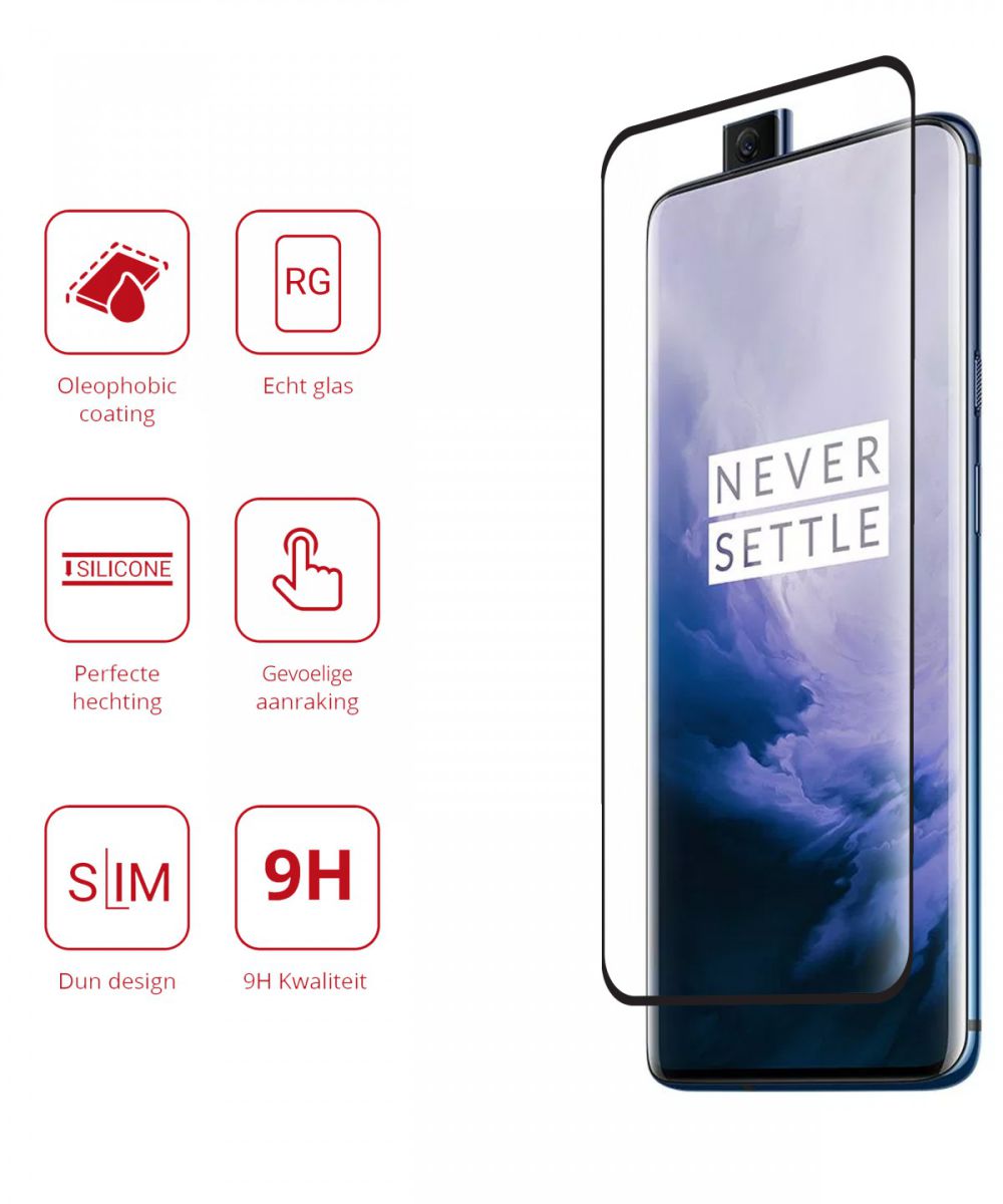 Rosso OnePlus 7 Pro 9H Tempered Glass Screen Protector afbeelding 2