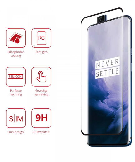 Rosso OnePlus 7 Pro 9H Tempered Glass Screen Protector afbeelding 2