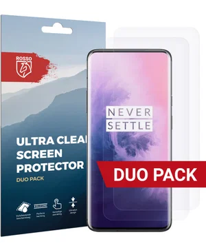 Rosso OnePlus 7 Pro Ultra Clear Screen Protector Duo Pack