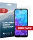 Rosso Huawei Y5 (2019) Ultra Clear Screen Protector Duo Pack afbeelding 1