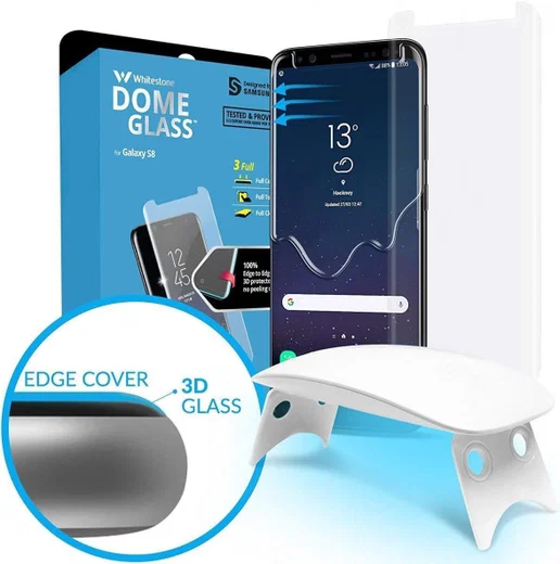 Whitestone Dome Glass Samsung Galaxy S8 Screen Protector afbeelding 1