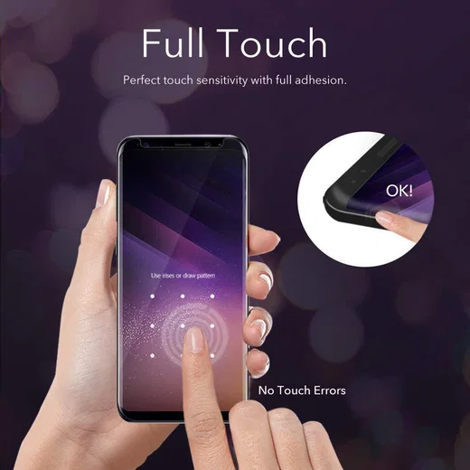 Whitestone Dome Glass Samsung Galaxy S8 Screen Protector afbeelding 2