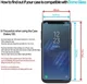 Whitestone Dome Glass Samsung Galaxy S8 Screen Protector afbeelding 8