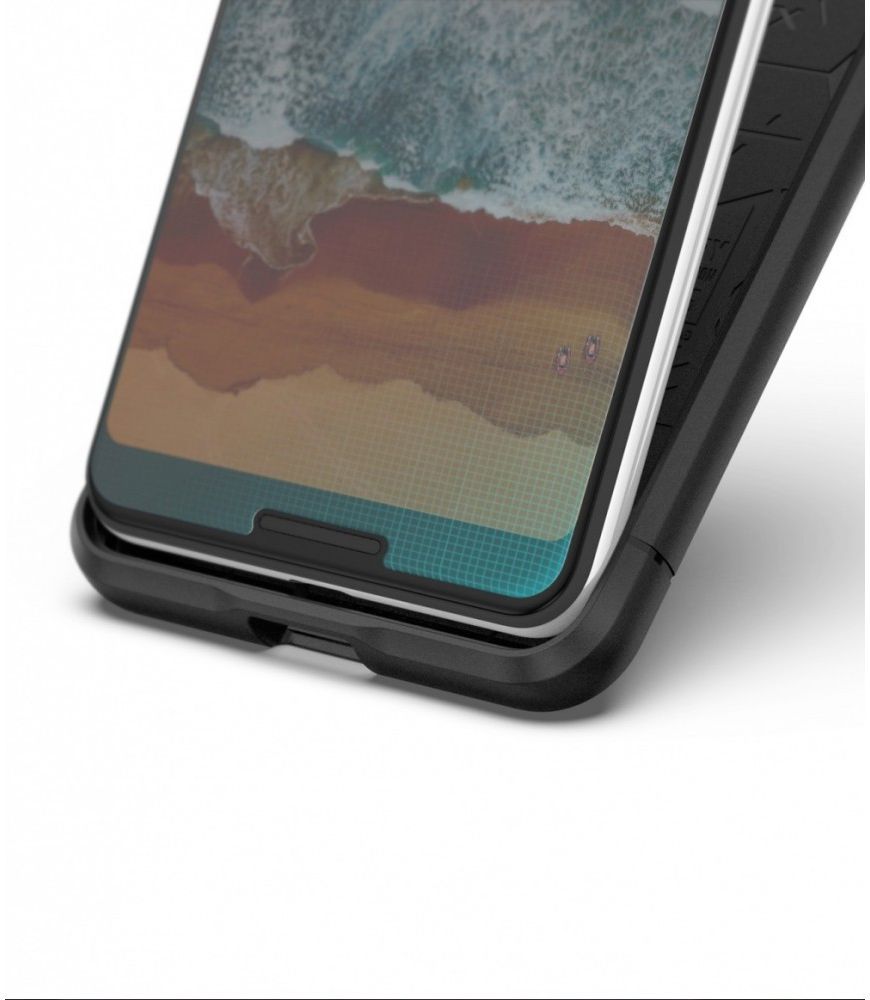 Ringke DualEasy Anti-Stof Screen Protector Google Pixel 3 XL [2-Pack] afbeelding 10