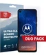 Rosso Motorola One Vision Ultra Clear Screen Protector Duo Pack afbeelding 1