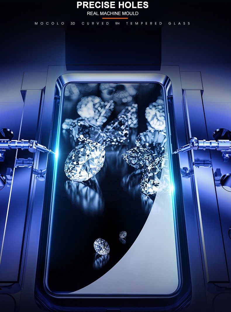 OnePlus 7 Pro Tempered Glass Screenprotector [UV lichtbestraling] afbeelding 12