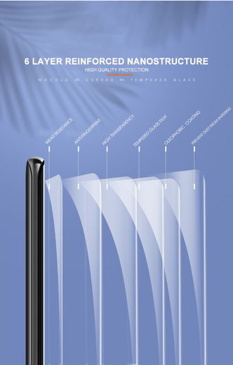 OnePlus 7 Pro Tempered Glass Screenprotector [UV lichtbestraling] afbeelding 13