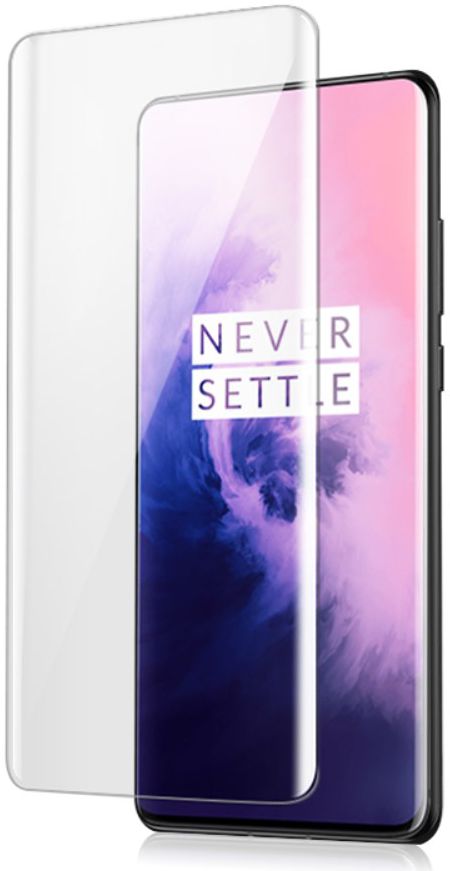 OnePlus 7 Pro Tempered Glass Screenprotector [UV lichtbestraling] afbeelding 4