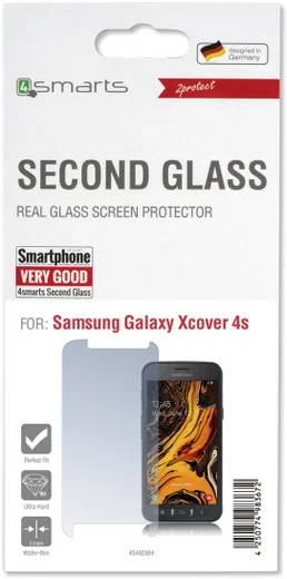 4Smarts Second Glass Tempered Glass Screen Protector Galaxy Xcover 4s afbeelding 1