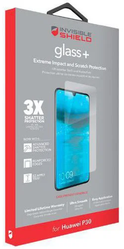 InvisibleSHIELD Glass+ Tempered Glass Huawei P30 afbeelding 1