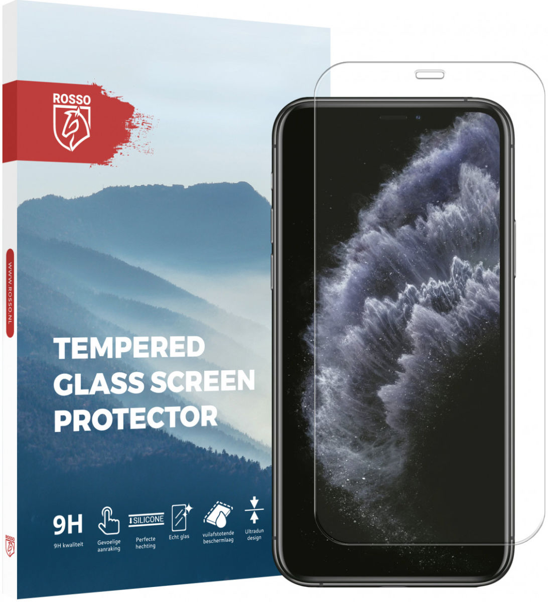 Rosso Apple iPhone 11 Pro Max 9H Tempered Glass Screen Protector afbeelding 1