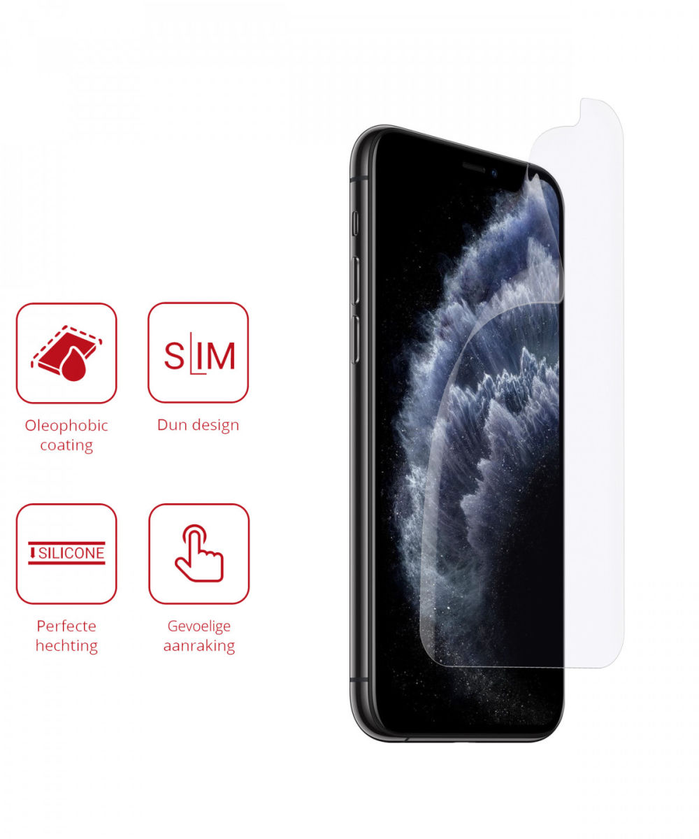 Rosso Apple iPhone 11 Pro Max Ultra Clear Screen Protector Duo Pack afbeelding 2