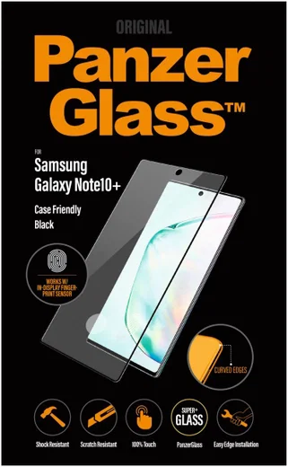 PanzerGlass Samsung Galaxy Note 10 Plus Case Friendly Screenprotector afbeelding 1