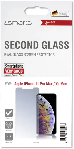 4Smarts Second Glass Apple iPhone 11 Pro Max / XS Max Tempered Glass afbeelding 1