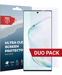 Rosso Samsung Galaxy Note 10 Ultra Clear Screen Protector Duo Pack afbeelding