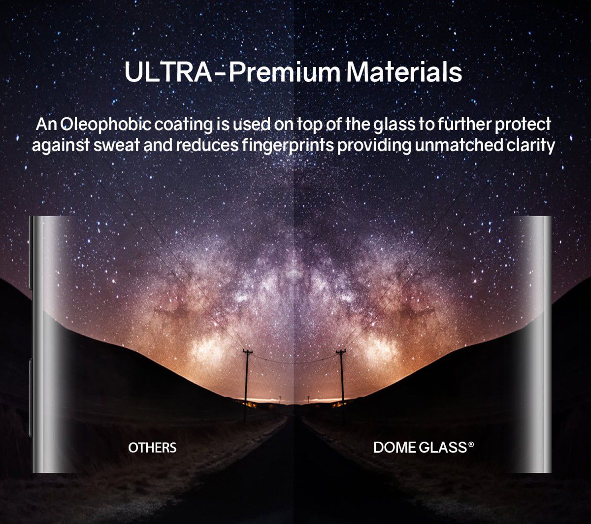 Whitestone Dome Glass Samsung Galaxy Note 10 Screen Protector afbeelding 4
