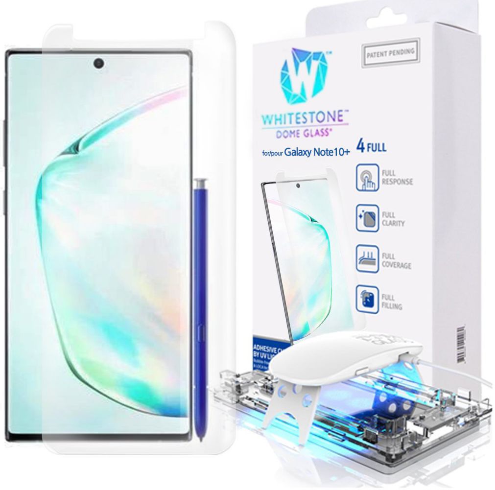 Whitestone Dome Glass Samsung Galaxy Note 10 Plus Screen Protector afbeelding 1