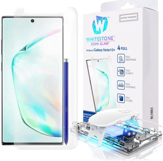 Whitestone Dome Glass Samsung Galaxy Note 10 Plus Screen Protector afbeelding 1