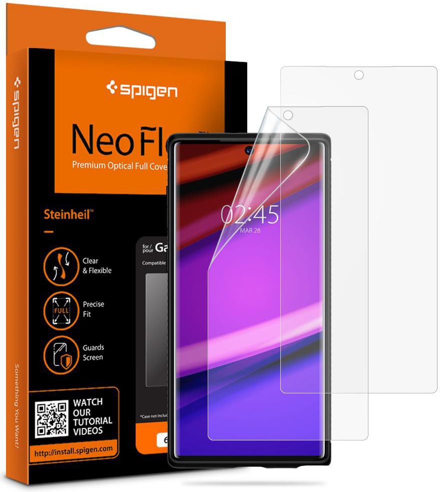 Spigen Curved Crystal Galaxy Note 10 HD Screen Protector (2 Pack) afbeelding 1
