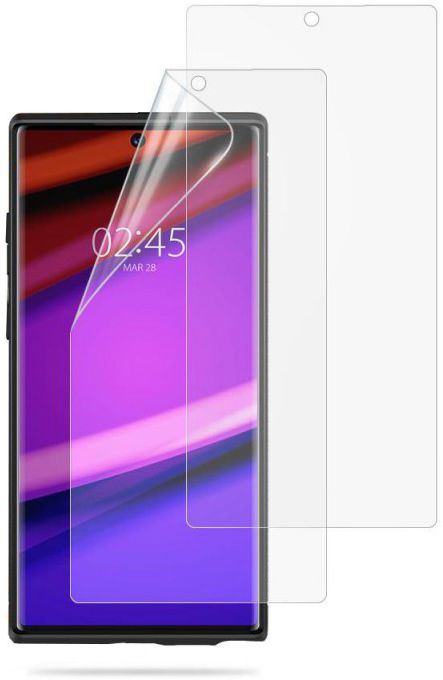 Spigen Curved Crystal Galaxy Note 10 HD Screen Protector (2 Pack) afbeelding 10