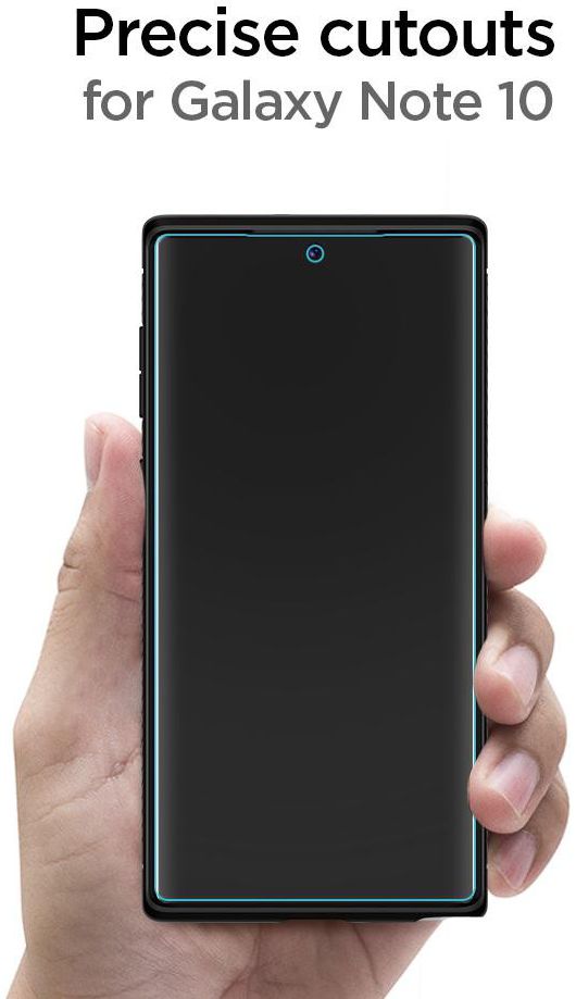 Spigen Curved Crystal Galaxy Note 10 HD Screen Protector (2 Pack) afbeelding 2