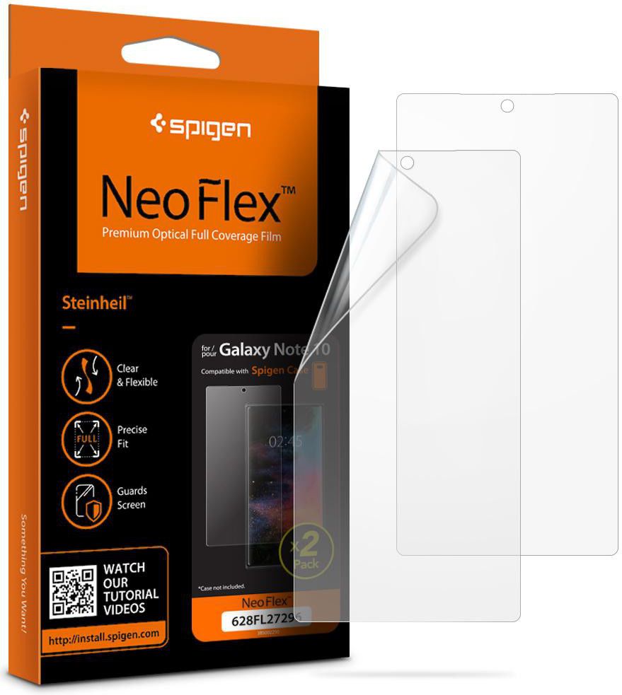 Spigen Curved Crystal Galaxy Note 10 HD Screen Protector (2 Pack) afbeelding 3