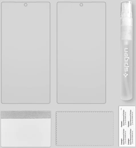 Spigen Curved Crystal Galaxy Note 10 HD Screen Protector (2 Pack) afbeelding 4
