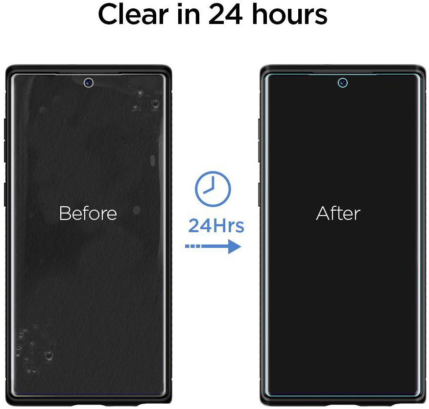 Spigen Curved Crystal Galaxy Note 10 HD Screen Protector (2 Pack) afbeelding 6