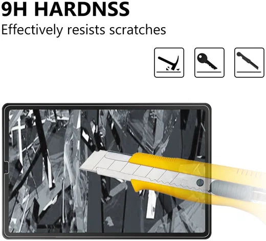 Samsung Galaxy Tab S6 9H Full Size Tempered Glass Screen Protector afbeelding 6