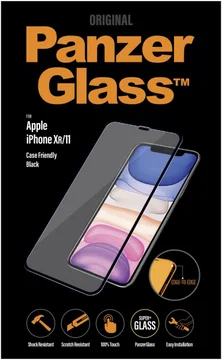 PanzerGlass Apple iPhone 11 / XR Screenprotector Case Friendly Zwart