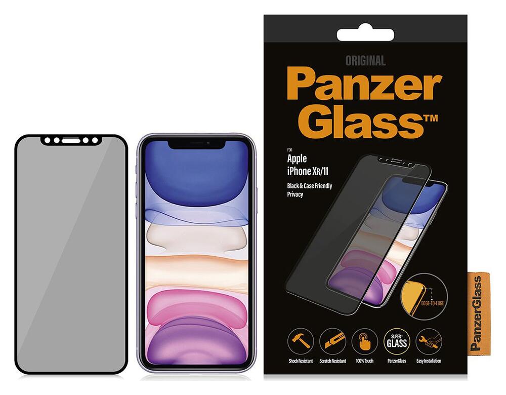 PanzerGlass Apple iPhone 11 / XR Privacy Glass Screenprotector afbeelding 10