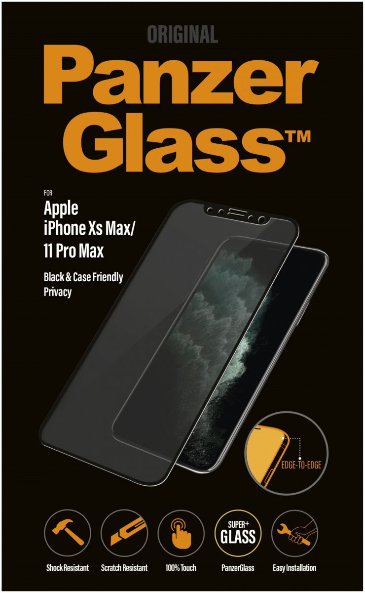 PanzerGlass iPhone 11 Pro Max / XS Max Privacy Glass Screenprotector afbeelding 1