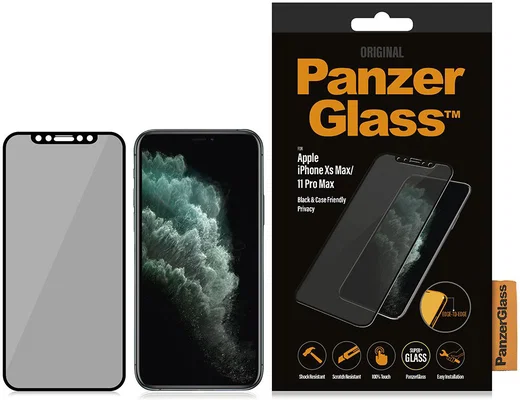 PanzerGlass iPhone 11 Pro Max / XS Max Privacy Glass Screenprotector afbeelding 4