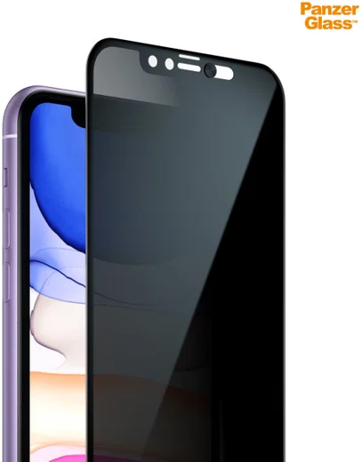 PanzerGlass Privacy Camslider CF Screenprotector iPhone 11 / XR afbeelding 2