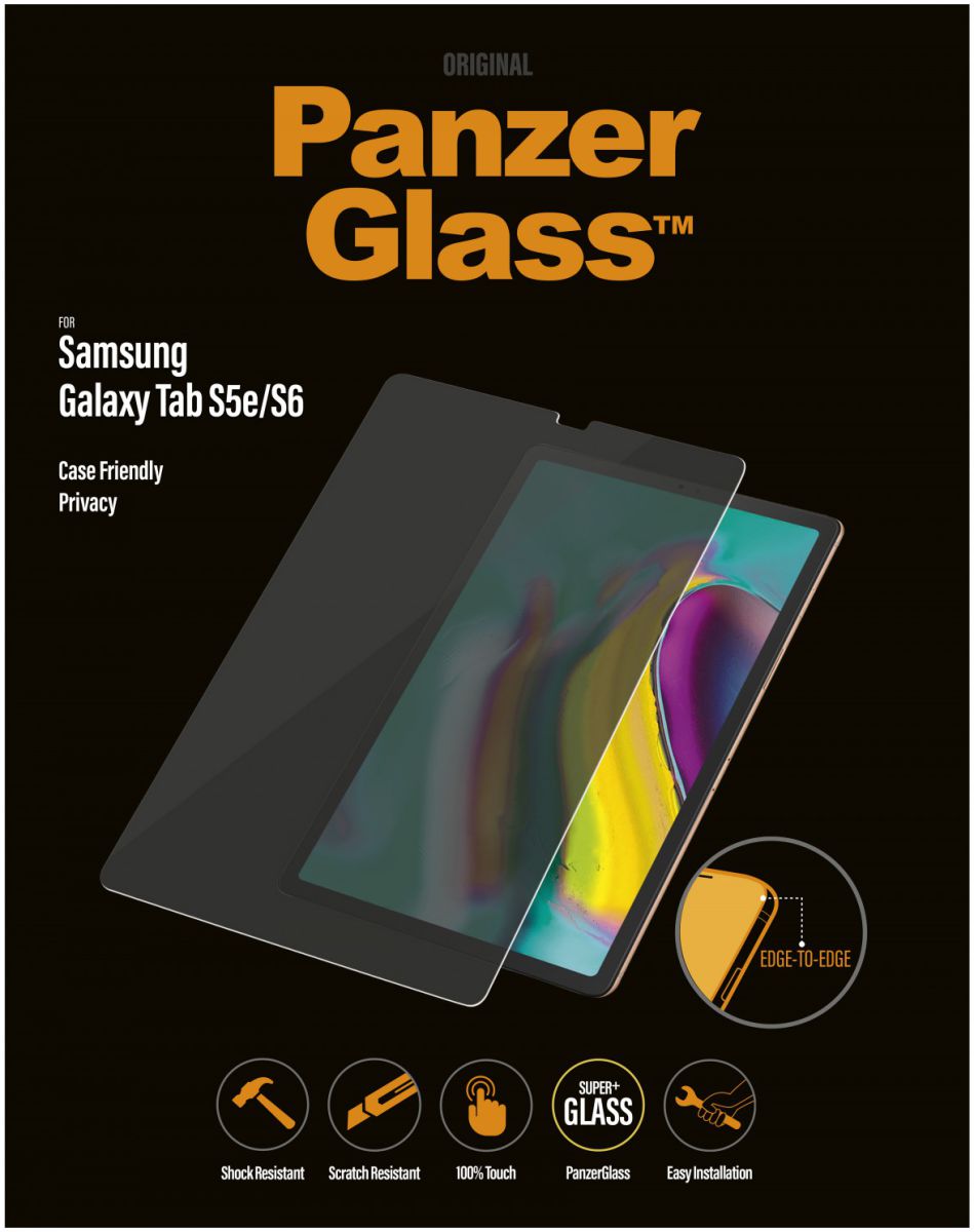 PanzerGlass Samsung Galaxy Tab S6 / S5e CF Privacy Screenprotector afbeelding 1