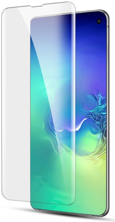 Samsung Galaxy S10 Tempered Glass Screenprotector [UV lichtbestraling] afbeelding 2