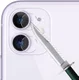 Apple iPhone 11 Camera Lens Arc Edge Tempered Glass Duo Pack afbeelding 3