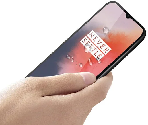 OnePlus 7T Tempered Glass screen Protector afbeelding 2